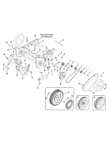 Drive & Auger Assembly parts for Mtd Gold Snow Thrower 31AM2N1B704 / 2009 from AppliancePartsPros.com
