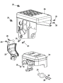 370-Sub-11 Muffler parts for Mtd Gold Snow Thrower 31AM63KE704 / 2011 from AppliancePartsPros.com