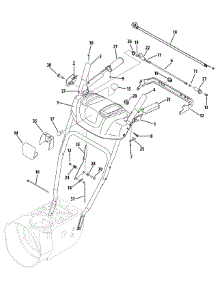 Panel K Style parts for Mtd Gold Snow Thrower 31AM63LF704 / 2008 from AppliancePartsPros.com