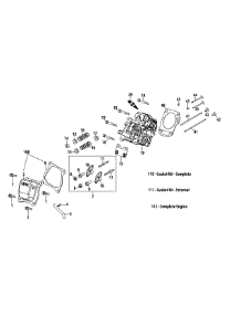 270-Ju-12 Cylinder Head parts for Mtd Gold Snow Thrower 31AS2T5E704 / 2013 from AppliancePartsPros.com