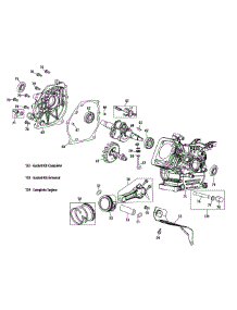 370-Suc Crankcase parts for Mtd Gold Snow Thrower 31BM63LF704 / 2013 from AppliancePartsPros.com