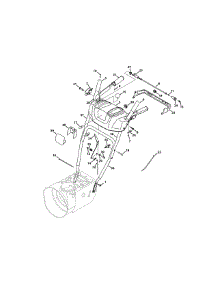 Handle Panel - Style K & L parts for Mtd Gold Snow Thrower 31CM62KE704 / 2010 from AppliancePartsPros.com