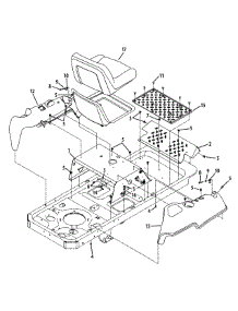 Operator's Platform parts for Mtd Gold Z-Series 17AE2ACG004 / 2010 from AppliancePartsPros.com
