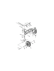 Front Axle, 50 & 54-Inch Decks parts for Mtd Gold Z-Series 17AF2ACP004 / 2011 from AppliancePartsPros.com