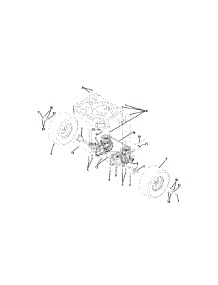Rear Drive & Wheels, 42 & 50-Inch Decks parts for Mtd Gold Z-Series 17AF2ACP004 / 2011 from AppliancePartsPros.com