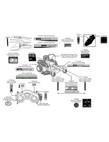 Label Map Mtd Gold 54-Inch parts for Mtd Gold Z-Series 17AF2ACK004 / 2011 from AppliancePartsPros.com