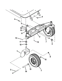 Front Axle, 50 & 54-Inch Decks parts for Mtd Gold Z-Series 17AF2ACK004 / 2012 from AppliancePartsPros.com