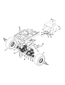 Rear Drive & Wheels 54-Inch Decks parts for Mtd Gold Z-Series 17AF2ACK004 / 2012 from AppliancePartsPros.com