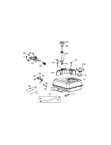 170-C0a Fuel Tank parts for Mtd Engine 170-C0A from AppliancePartsPros.com