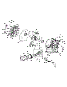 170-C0a-11 Crankcase parts for Mtd Engine 170-C0A-11 from AppliancePartsPros.com