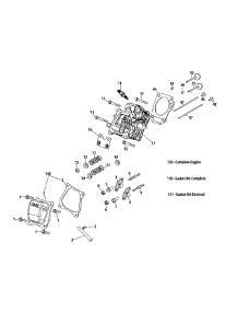 170-Cu Cylinder Head parts for Mtd Engine 170-CU from AppliancePartsPros.com