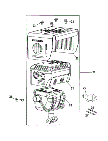 170-Cu Muffler parts for Mtd Engine 170-CU from AppliancePartsPros.com