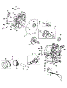 170-Pu Crankcase parts for Mtd Engine 170-PU from AppliancePartsPros.com