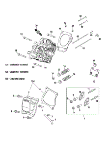 170-Tu Cylinder Head parts for Mtd Engine 170-TU from AppliancePartsPros.com