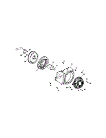 178-L0-11 Flywheel & Blower Housing parts for Mtd Engine 178-L0-11 from AppliancePartsPros.com