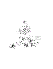 178-L0-11 Fuel Tank & Mounting parts for Mtd Engine 178-L0-11 from AppliancePartsPros.com