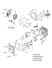 1P65b0c Cylinder Head parts for Mtd Engine 1P65B0C from AppliancePartsPros.com