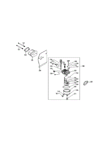1P70l0a Carburetor Assembly parts for Mtd Engine 1P70L0A from AppliancePartsPros.com