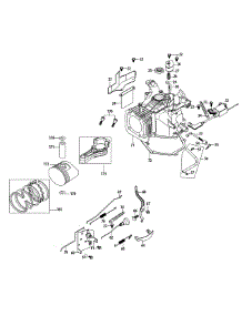 1P70l0a-11 Crankcase parts for Mtd Engine 1P70L0A-11 from AppliancePartsPros.com