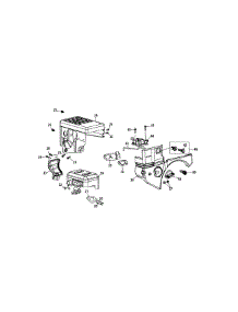 265-Su-11 Muffler & Engine Shroud parts for Mtd Engine 265-SU-11 from AppliancePartsPros.com