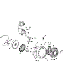 270-Ju Starter & Flywheel parts for Mtd Engine 270-JU from AppliancePartsPros.com