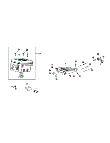 270-Ju-12 Muffler parts for Mtd Engine 270-JU-12 from AppliancePartsPros.com