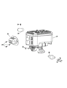 270-Vu Muffler parts for Mtd Engine 270-VU from AppliancePartsPros.com
