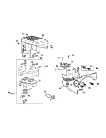 375-Su Muffler & Air Housing parts for Mtd Engine 375-SU from AppliancePartsPros.com