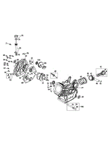 490-Sua Crankcase parts for Mtd Engine 490-SUA from AppliancePartsPros.com
