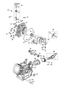 490-Suc Crankcase parts for Mtd Engine 490-SUC from AppliancePartsPros.com