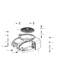 4P90hu Engine Shroud parts for Mtd Engine 4P90HU from AppliancePartsPros.com
