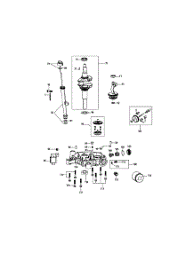 4P90jt Crankshaft & Crankcase Cover parts for Mtd Engine 4P90JT from AppliancePartsPros.com