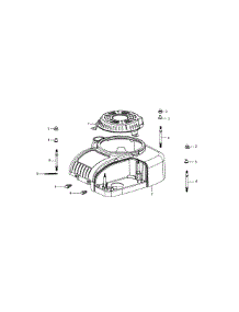 4P90jt Engine Shroud parts for Mtd Engine 4P90JT from AppliancePartsPros.com