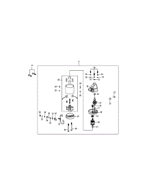 4P90jt Starter Assembly parts for Mtd Engine 4P90JT from AppliancePartsPros.com