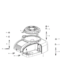 4P90mub Engine Shroud parts for Mtd Engine 4P90MUB from AppliancePartsPros.com