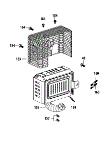 4P90muc Muffler Assembly parts for Mtd Engine 4P90MUC from AppliancePartsPros.com