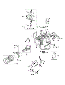 5P70ml Crankcase parts for Mtd Engine 5P70ML from AppliancePartsPros.com