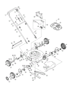 General Assembly parts for Mtd Pro Self-Propelled Walk-Behind Mower 12A-26MY295 / 2007 from AppliancePartsPros.com