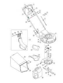 General Assembly parts for Mtd Pro Self-Propelled Walk-Behind Mower 12A-989Q795 / 2007 from AppliancePartsPros.com
