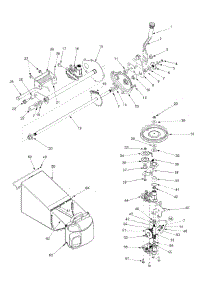 Rear Axle & Drive Assembly parts for Mtd Pro Self-Propelled Walk-Behind Mower 12A-998Q795 / 2004 from AppliancePartsPros.com