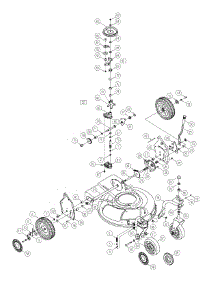 Rear Axle And Drive Assembly parts for Mtd Pro Self-Propelled Walk-Behind Mower 12A-998Q795 / 2005 from AppliancePartsPros.com