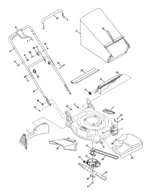 General Assembly 12Av56k parts for Mtd Pro Self-Propelled Walk-Behind Mower 12AV56K3095 / 2010 from AppliancePartsPros.com