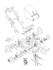 General Assembly parts for Mtd Pro Self-Propelled Walk-Behind Mower 12BV55DQ713 / 2007 from AppliancePartsPros.com