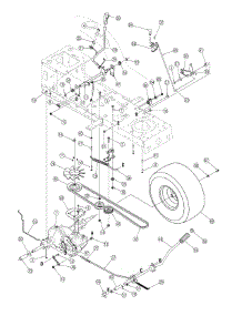 Drive parts for Mtd Pro Lawn Tractor 13AO791G718 / 2005 from AppliancePartsPros.com