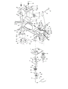 Pto Frame, Electric & Battery parts for Mtd Pro Garden Tractor 14AI808H718 / 2004 from AppliancePartsPros.com