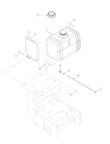 Tank Assembly Wt parts for Mtd Pro Wide Area Mower 180H from AppliancePartsPros.com
