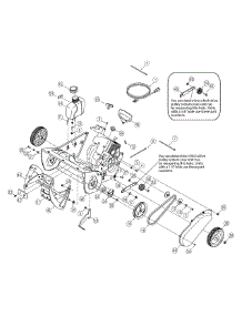 General Assembly parts for Mtd Pro Snow Thrower 2005-2 from AppliancePartsPros.com