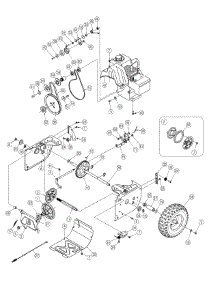 Drive Assembly parts for Mtd Pro Snow Thrower 31AE6BHE718 from AppliancePartsPros.com