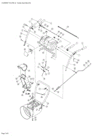 Handle Assembly parts for Mtd Pro Snow Thrower 31AE6BHE718 from AppliancePartsPros.com