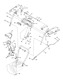 Handle, Frame & Discharge Chute parts for Mtd Pro Snow Thrower 31AE6GFF795 / 2007 from AppliancePartsPros.com